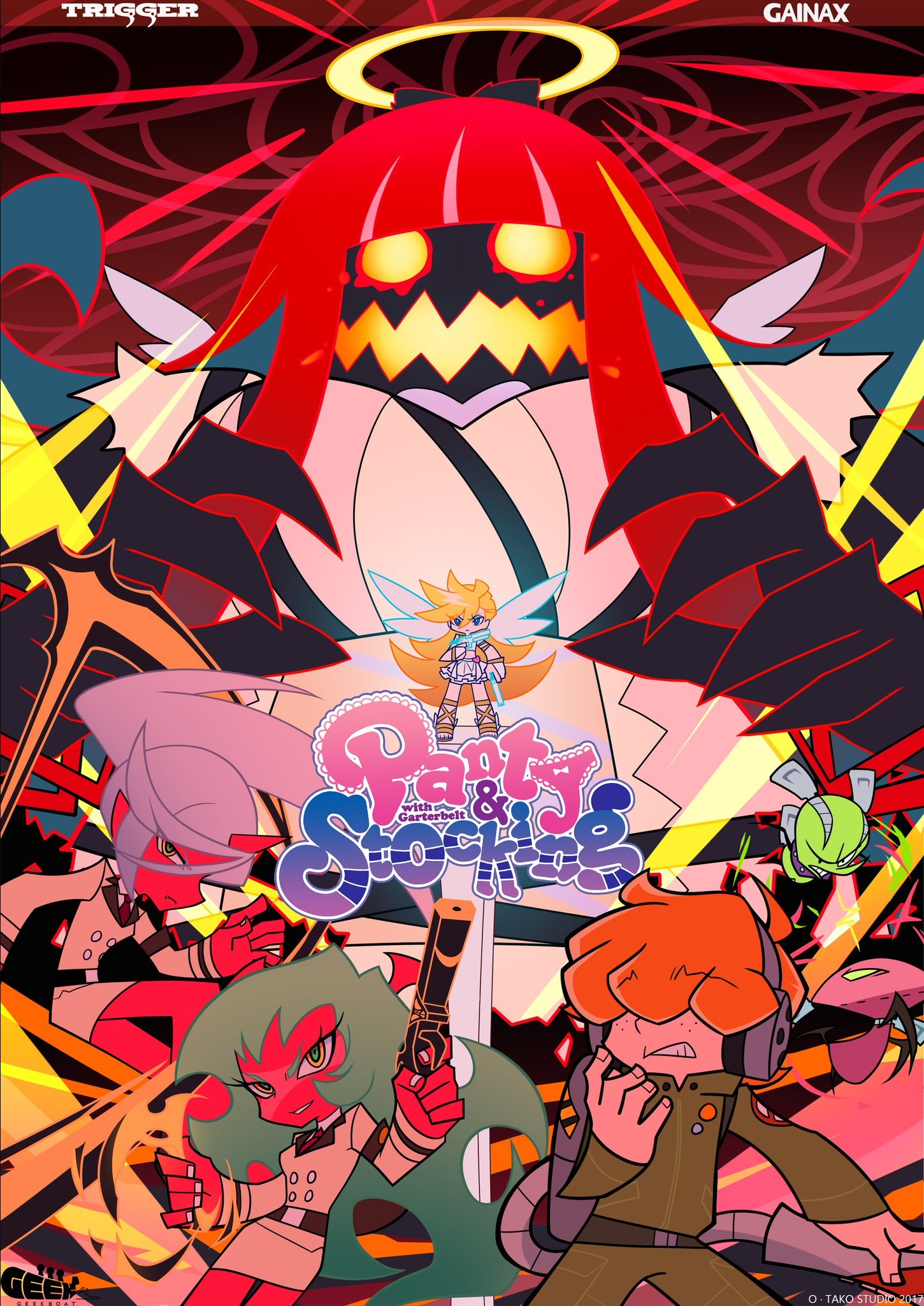 panty and stocking season 2 streaming