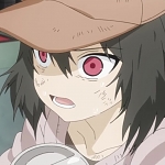 빨간 눈의 소녀