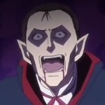 흡혈귀로 변장한 사람