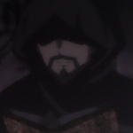 검은 옷을 남자